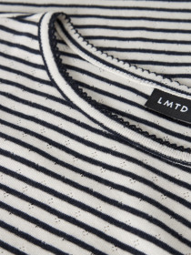 LMTD Hulmønster Top Seher Navy Blazer